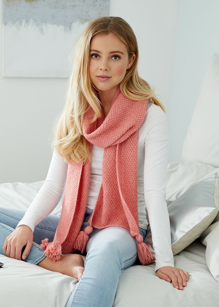 Co-Co-Coral Scarf, S10421