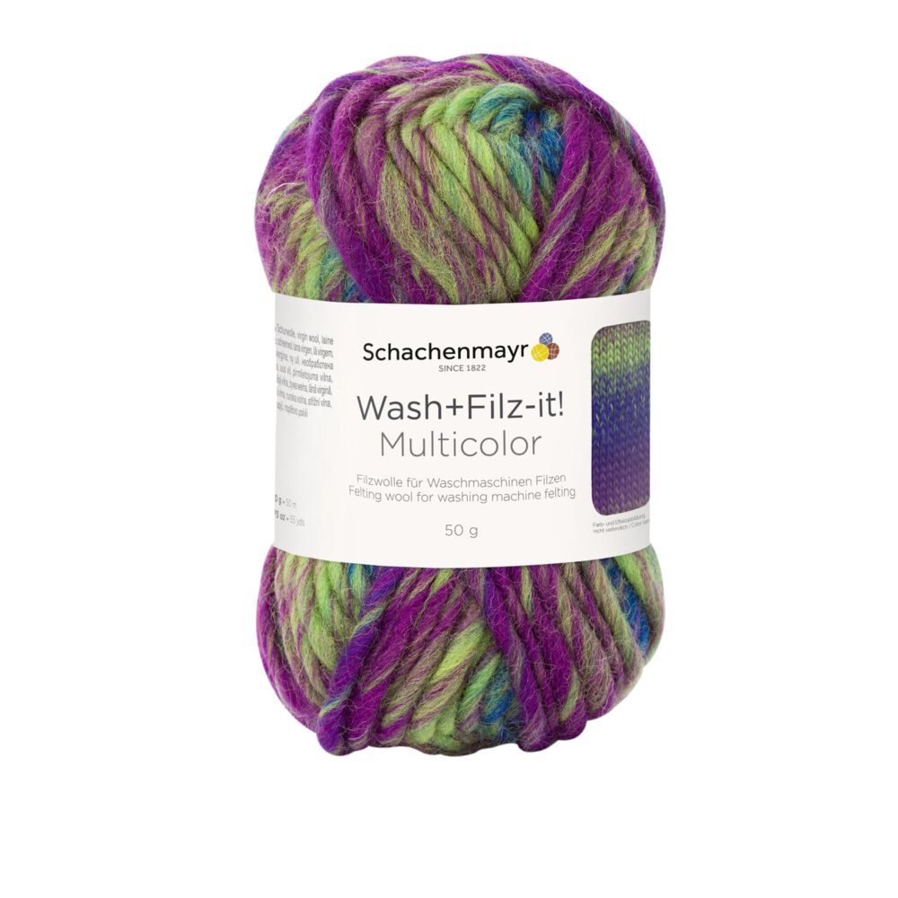 Schachenmayr Wash+Filz-it! Multicolor 50g karibik