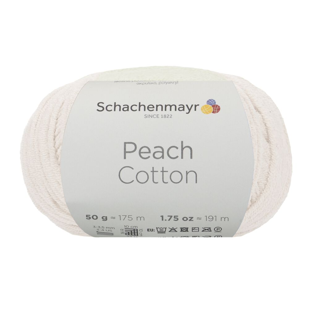 Schachenmayr Peach Cotton 50g Weiß Color