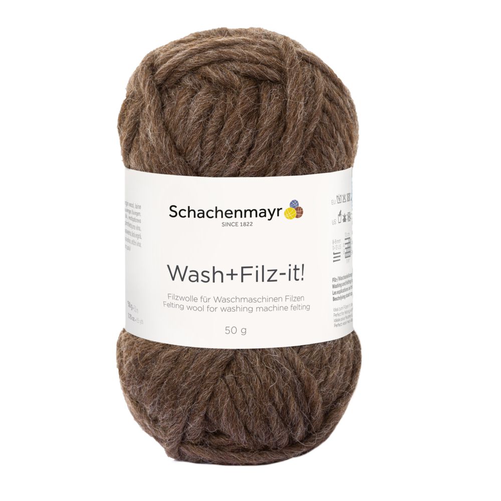 Schachenmayr Wash+Filz-it! 50g 00033 grizzly