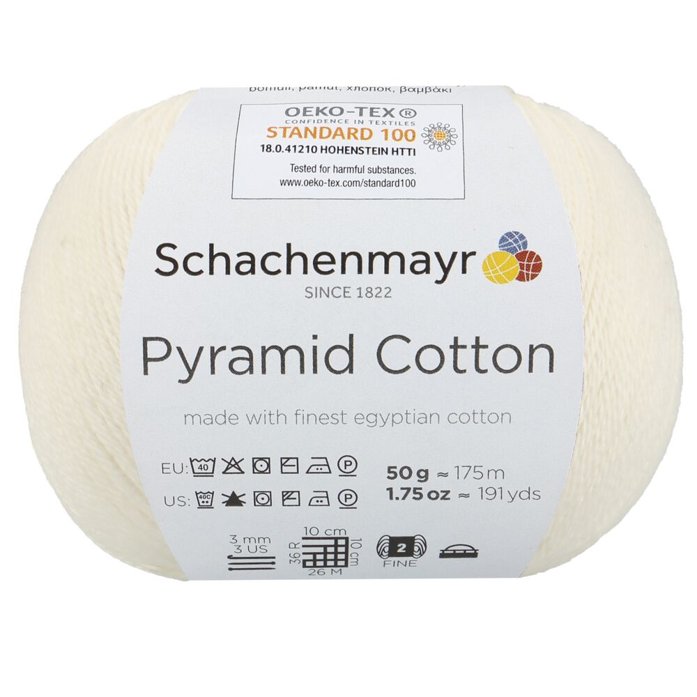 Schachenmayr Pyramid Cotton 50g 00002 natur