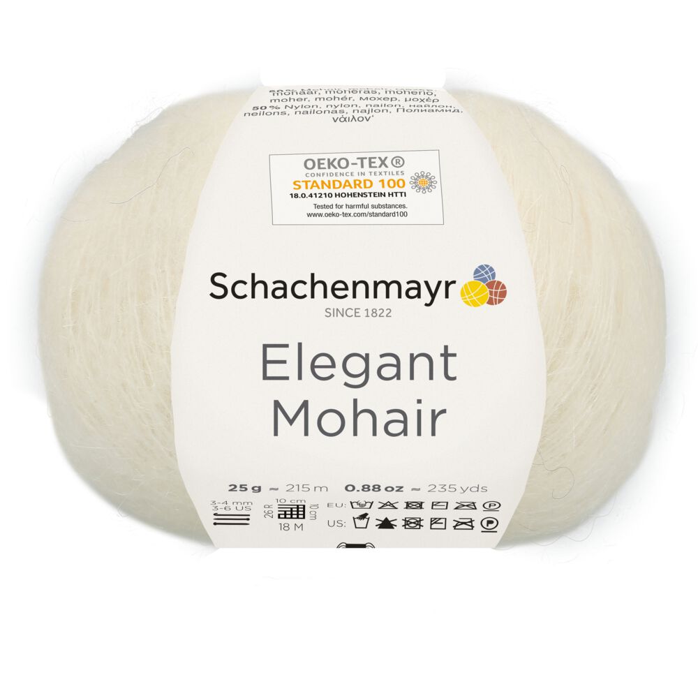 Schachenmayr Elegant Mohair 25g 00002 natur