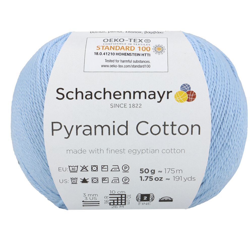 Schachenmayr Pyramid Cotton 50g 00052 hellblau