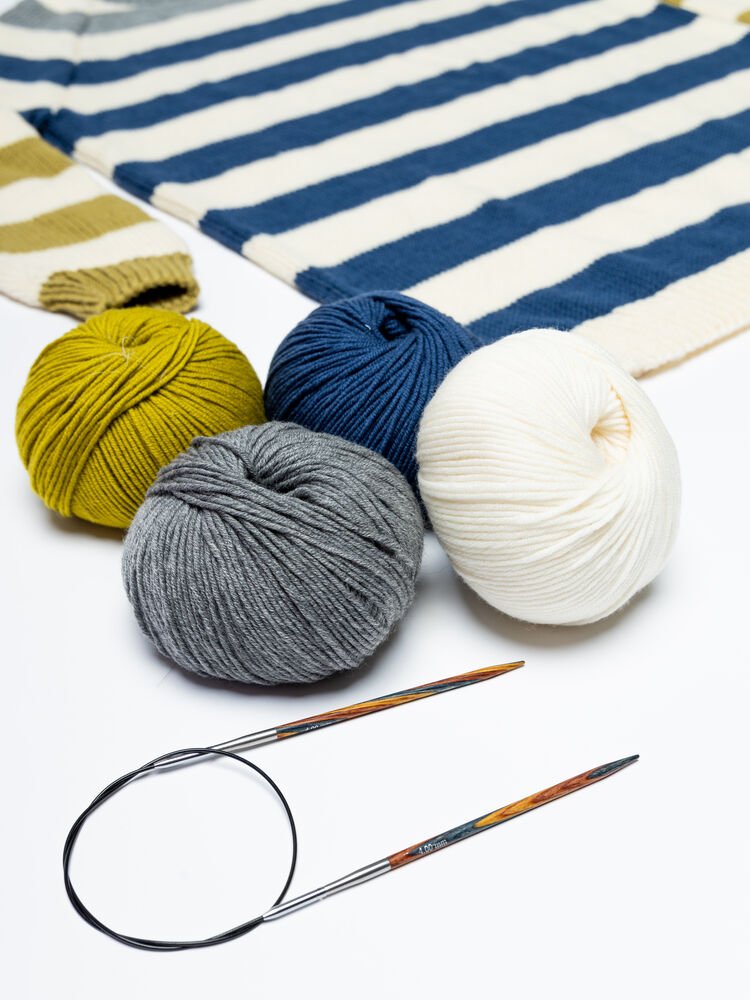 Yarn-Set S10396 Colorblock M