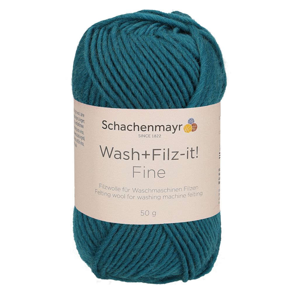 Schachenmayr Wash+Filz-it! Fine 50g teal