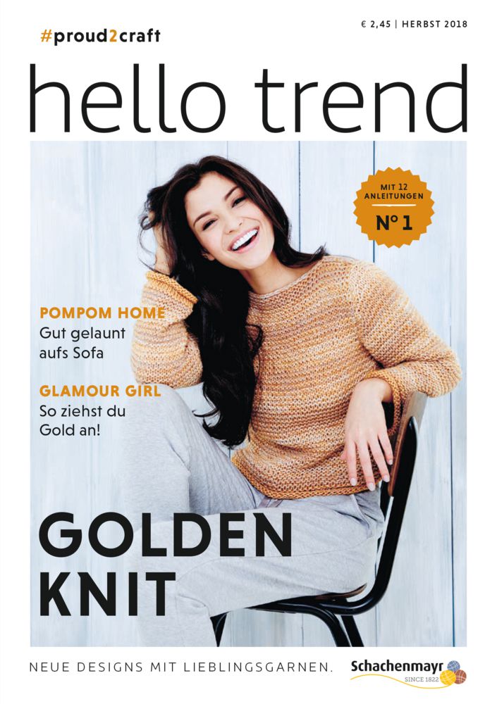 Hello Trend No. 1 Golden Knit DE