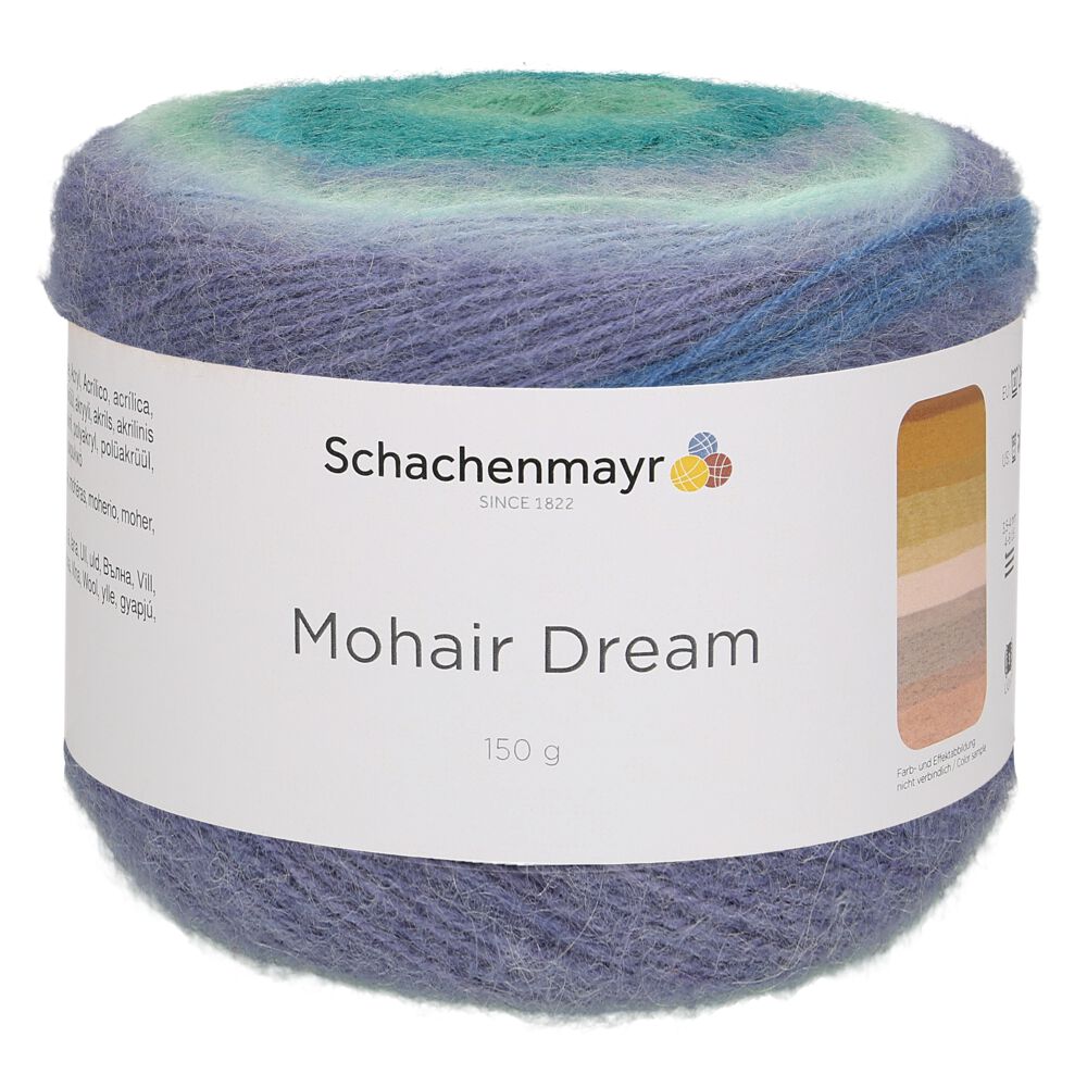 Schachenmayr Mohair Dream 150g Peacock Color