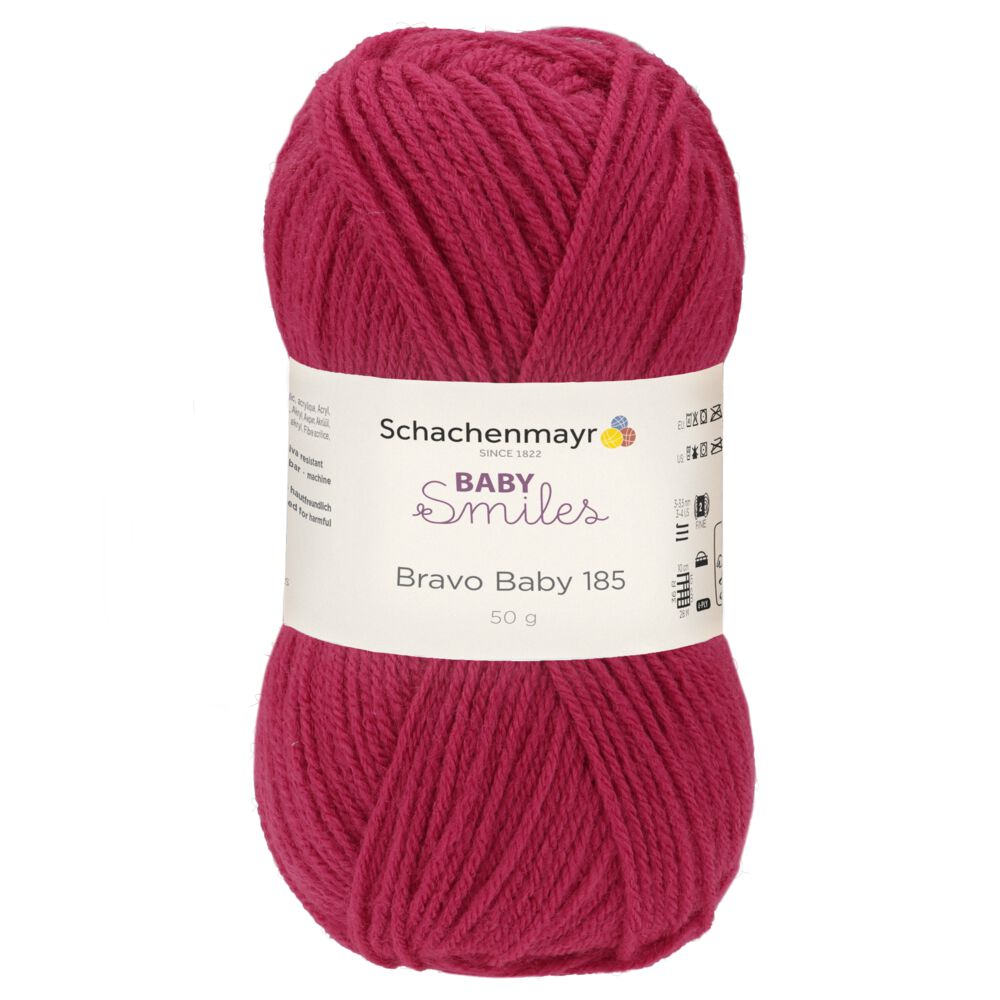 Schachenmayr Baby Smiles Bravo Baby 185 50g Himbeere Schachenmayr Baby Smiles Bravo Baby 185 50g Himbeere