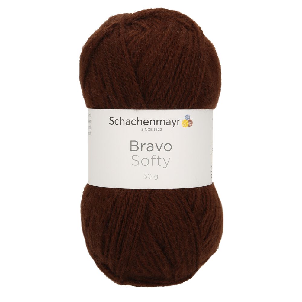 Schachenmayr Bravo Softy 50g braun